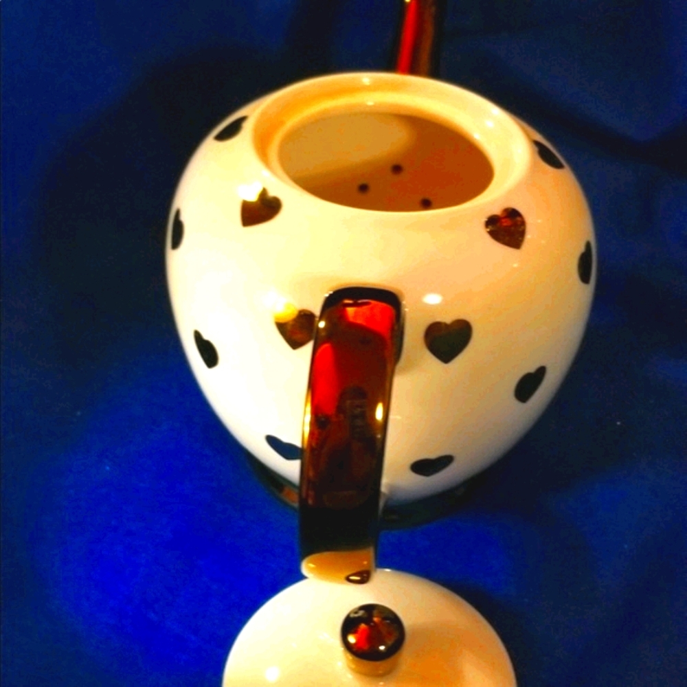 ❤️Nicole Miller Home tea or coffee pot - Picture 5 of 7